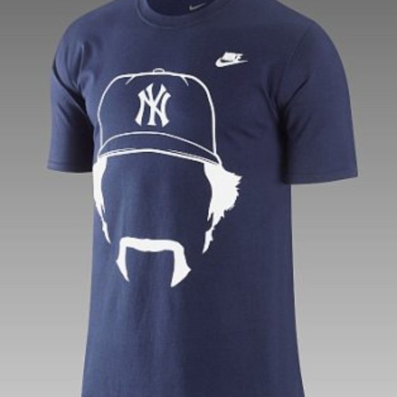 VINTAGE NIKE Goose Gossage NY Yankee T Shirt NWT